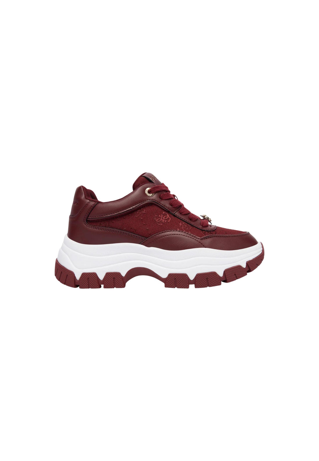 Baskets Guess couleur bordeaux