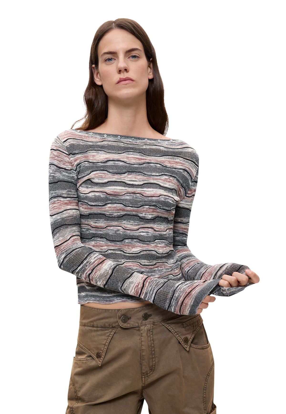 Pull Desigual couleur gris