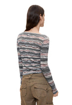Pull Desigual couleur gris — vue 4