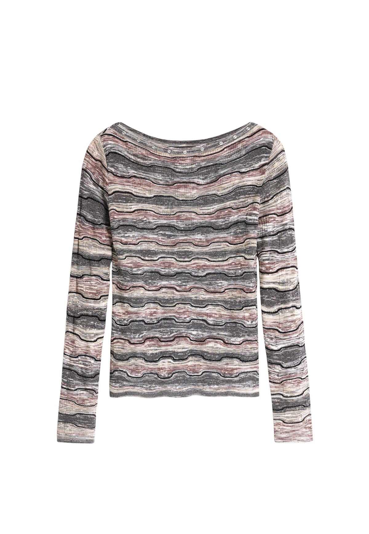 Pull Desigual couleur gris — vue 5
