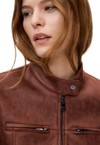 Veste Desigual couleur marron — vue 3