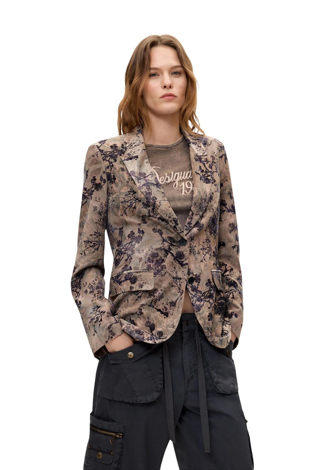 Veste Desigual couleur beige