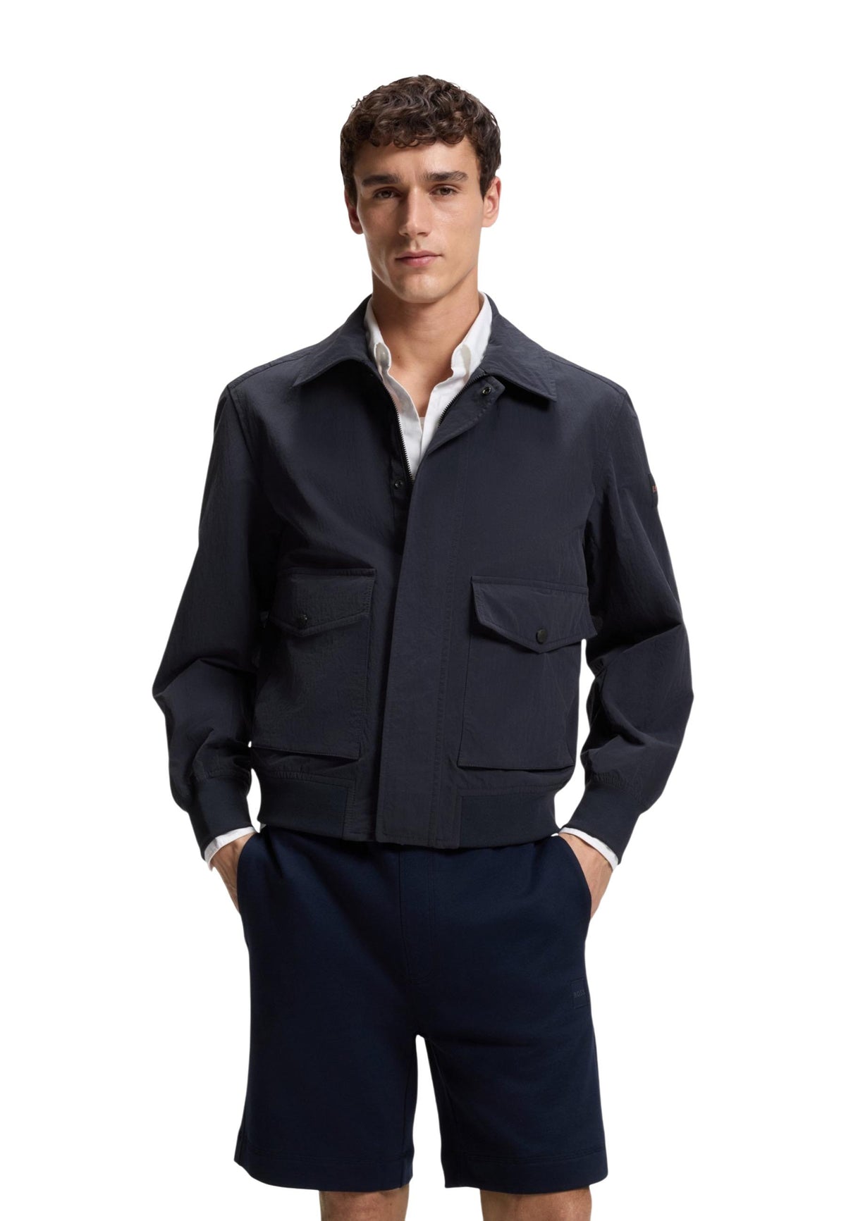Veste Boss couleur bleu