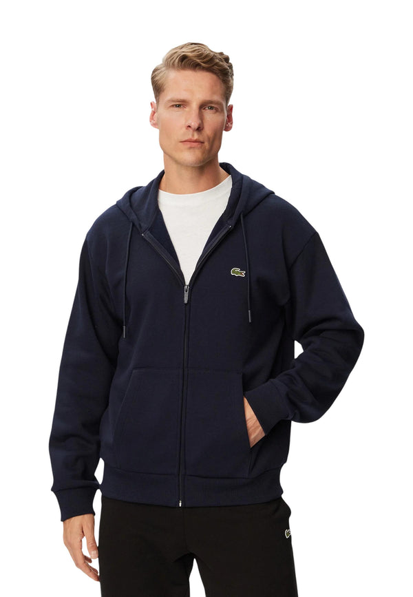 Sweat Lacoste couleur bleu