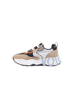 Baskets Voile Blanche couleur beige — vue 3