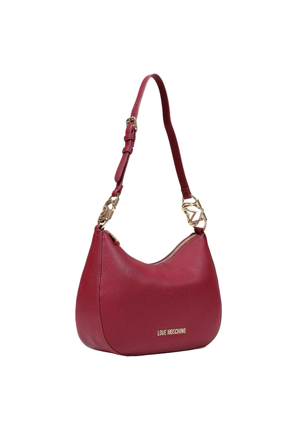 Sac Love Moschino couleur bordeaux — vue 2