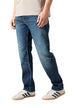 Jean Boss couleur bleu — vue 2