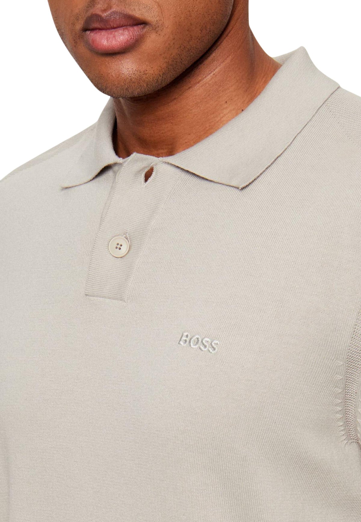 Pull Boss couleur beige — vue 3