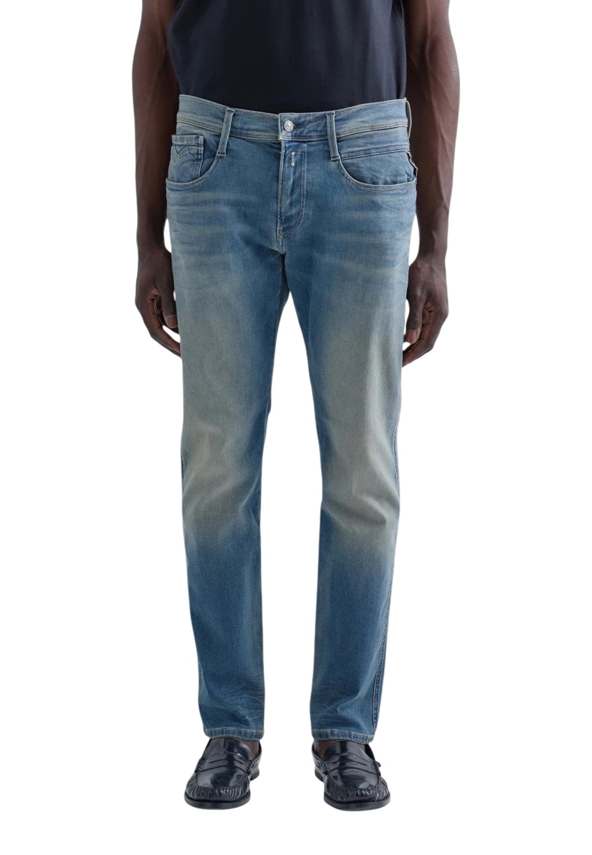 Jean Replay couleur bleu