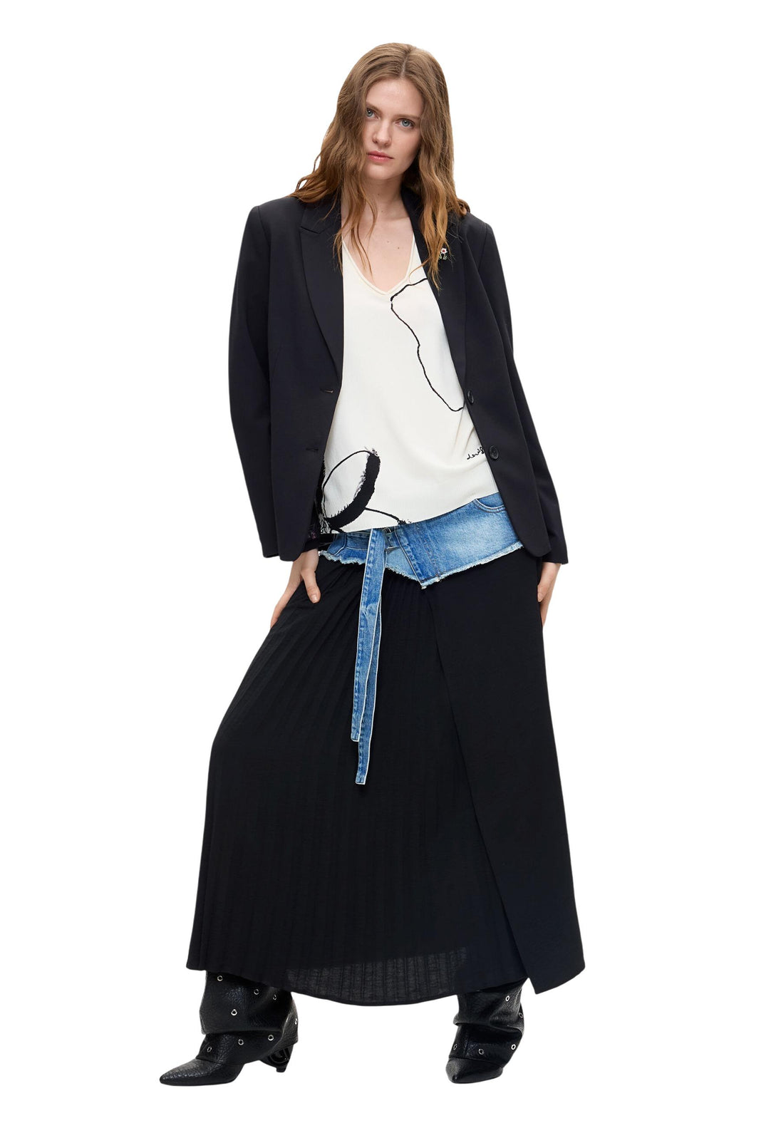 Veste Desigual couleur noir — vue 2
