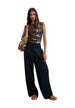 Pantalon Desigual couleur noir — vue 2