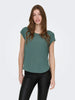 Blouse Only couleur vert — vue 3