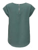 Blouse Only couleur vert — vue 2