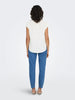 Blouse Only couleur blanc — vue 4