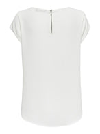 Blouse Only couleur blanc — vue 2