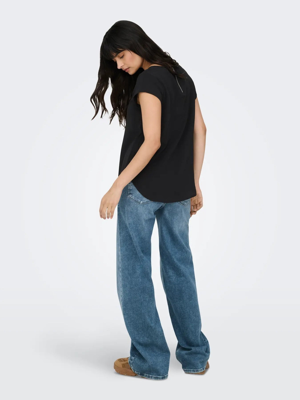 Blouse Only couleur noir — vue 4
