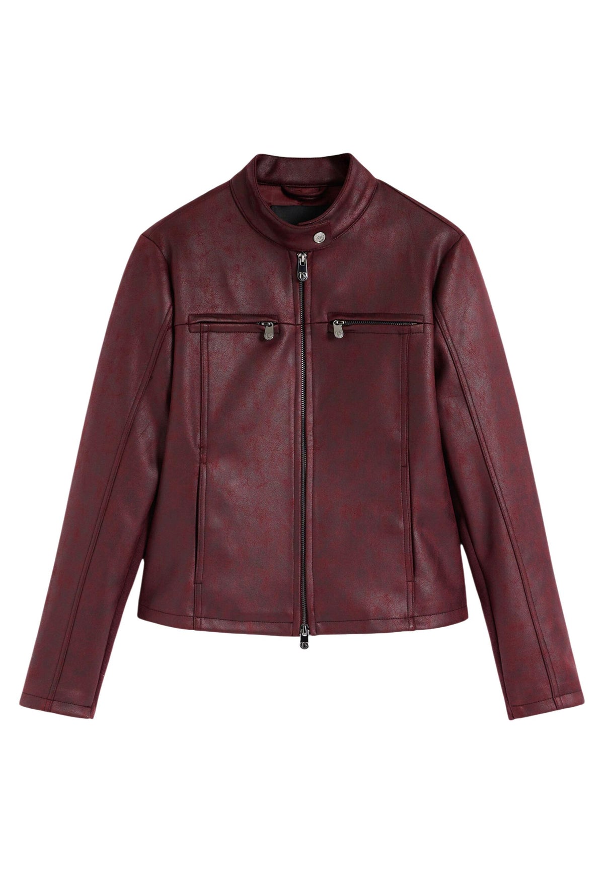 Veste Desigual couleur bordeaux — vue 2