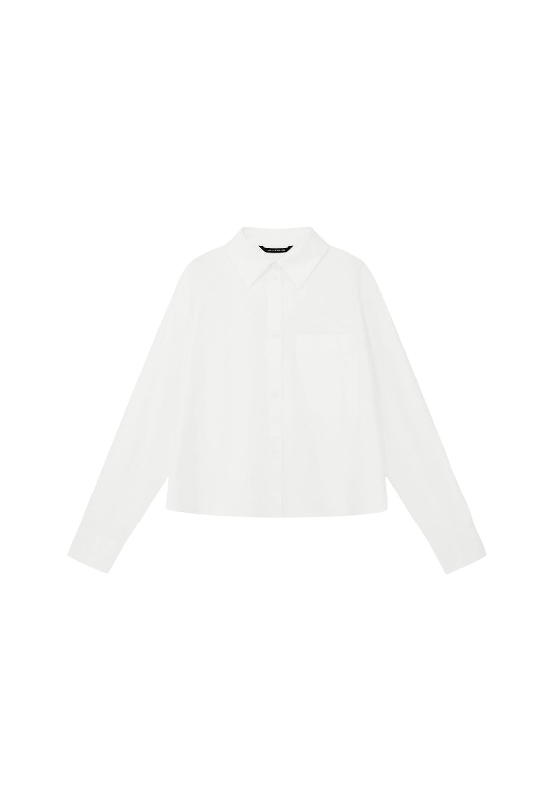 Chemise Armani Exchange couleur blanc — vue 2