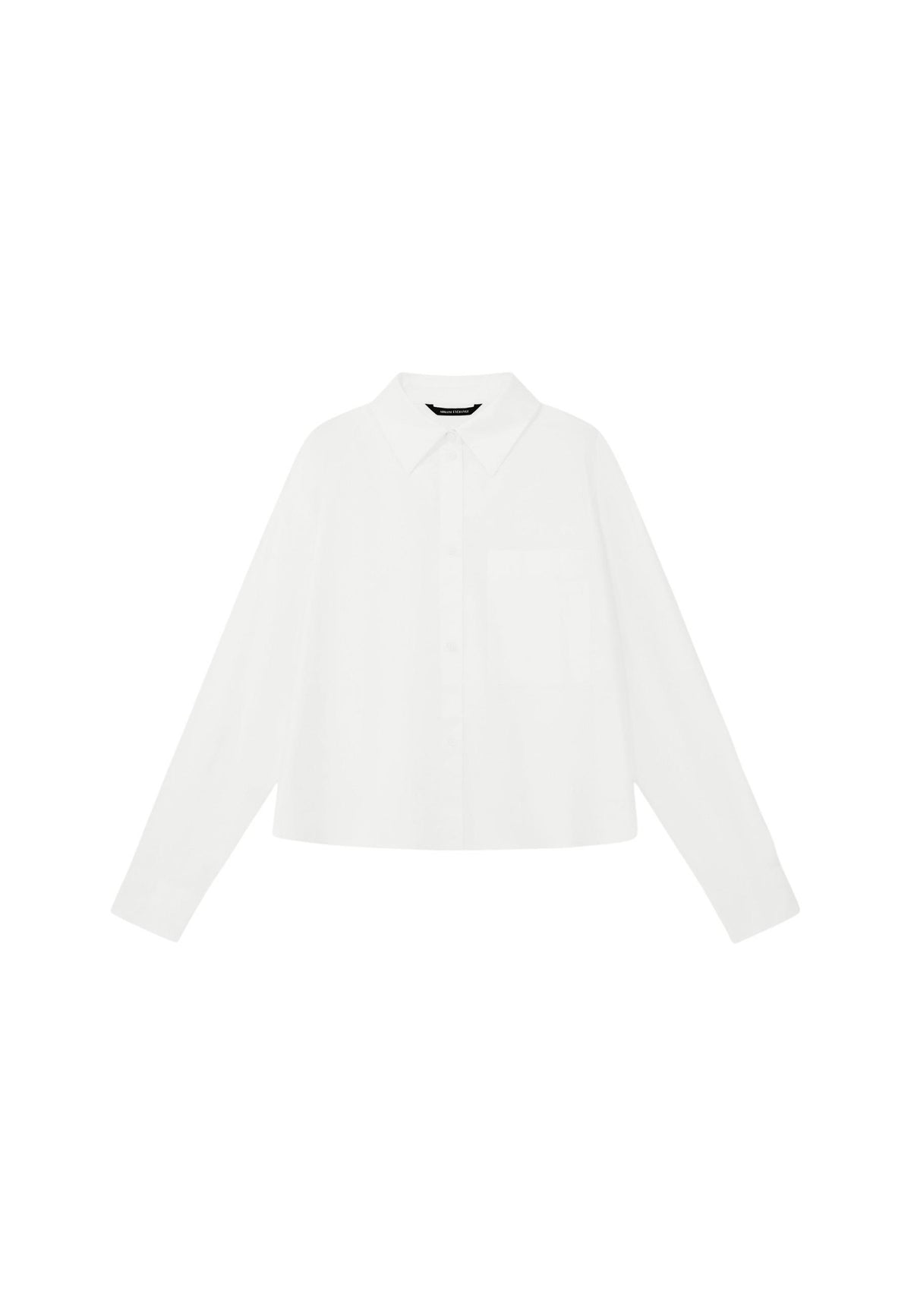 Chemise Armani Exchange couleur blanc — vue 2