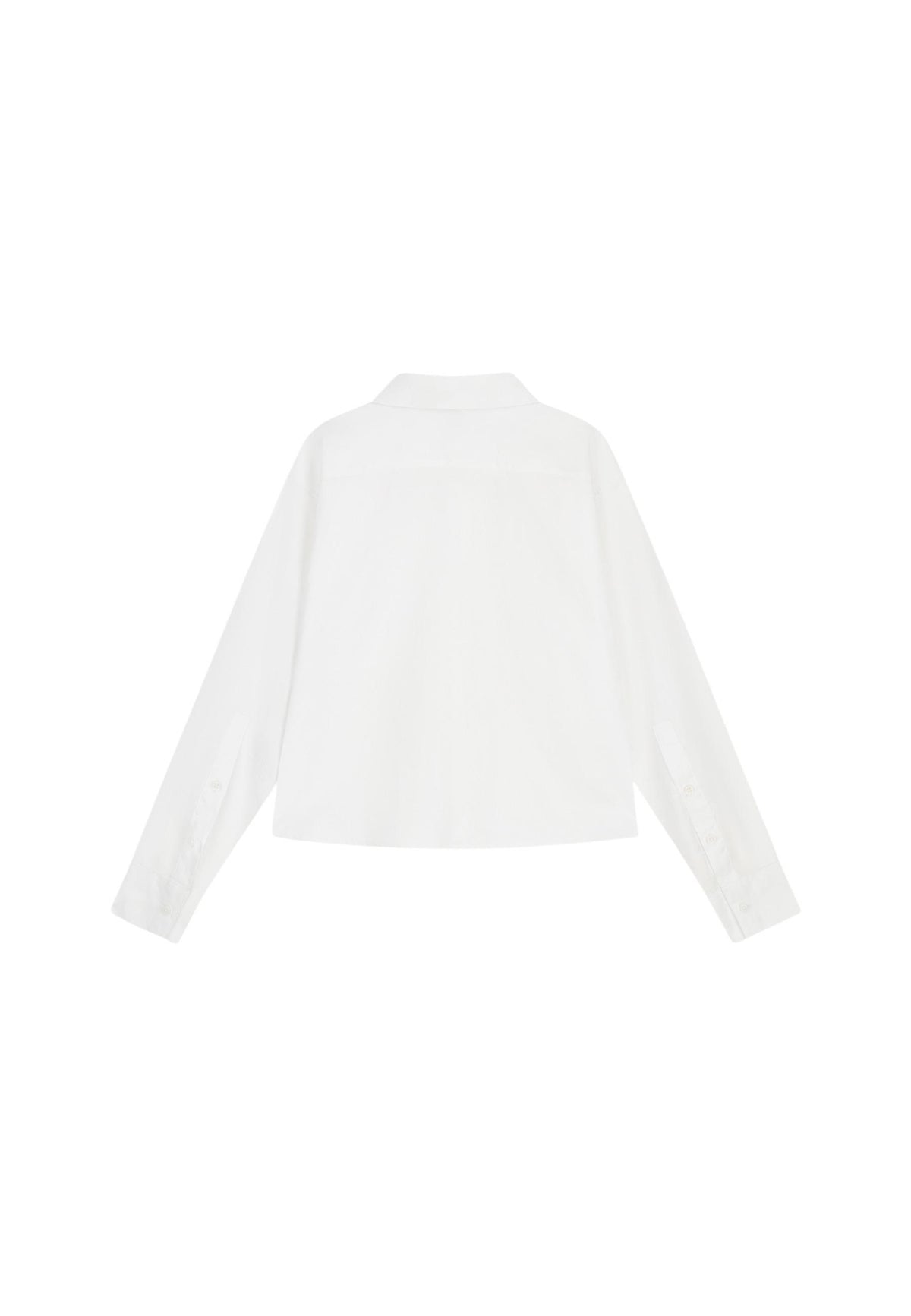 Chemise Armani Exchange couleur blanc — vue 3