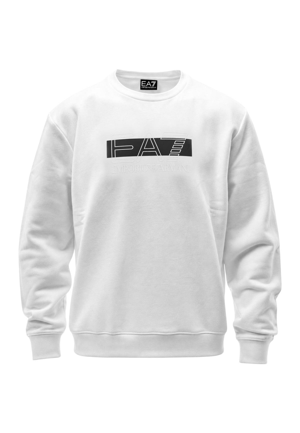 Sweat Ea7 couleur blanc — vue 2