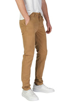 Pantalon Superdry couleur beige — vue 3