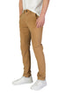 Pantalon Superdry couleur beige — vue 4