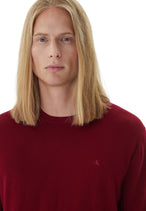 Pull Calvin Klein couleur bordeaux — vue 4