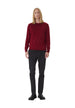 Pull Calvin Klein couleur bordeaux — vue 2