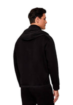 Sweat Armani Exchange couleur noir — vue 3
