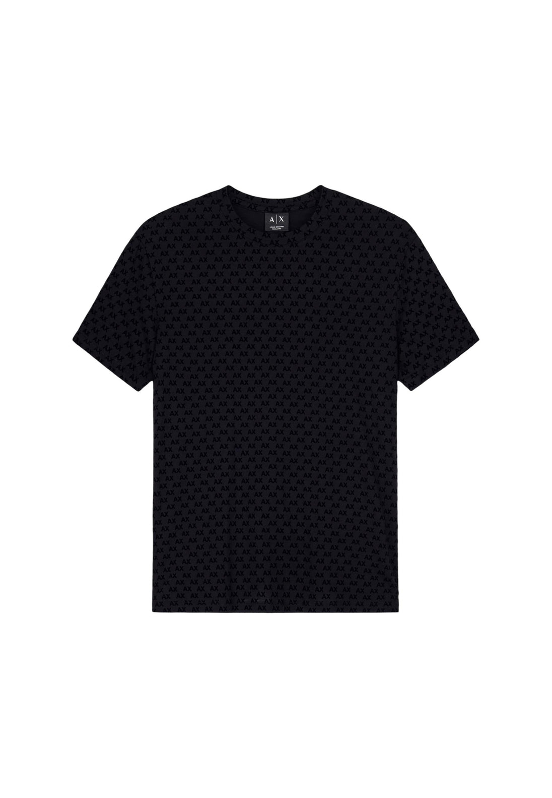 T-shirt Armani Exchange couleur noir — vue 2