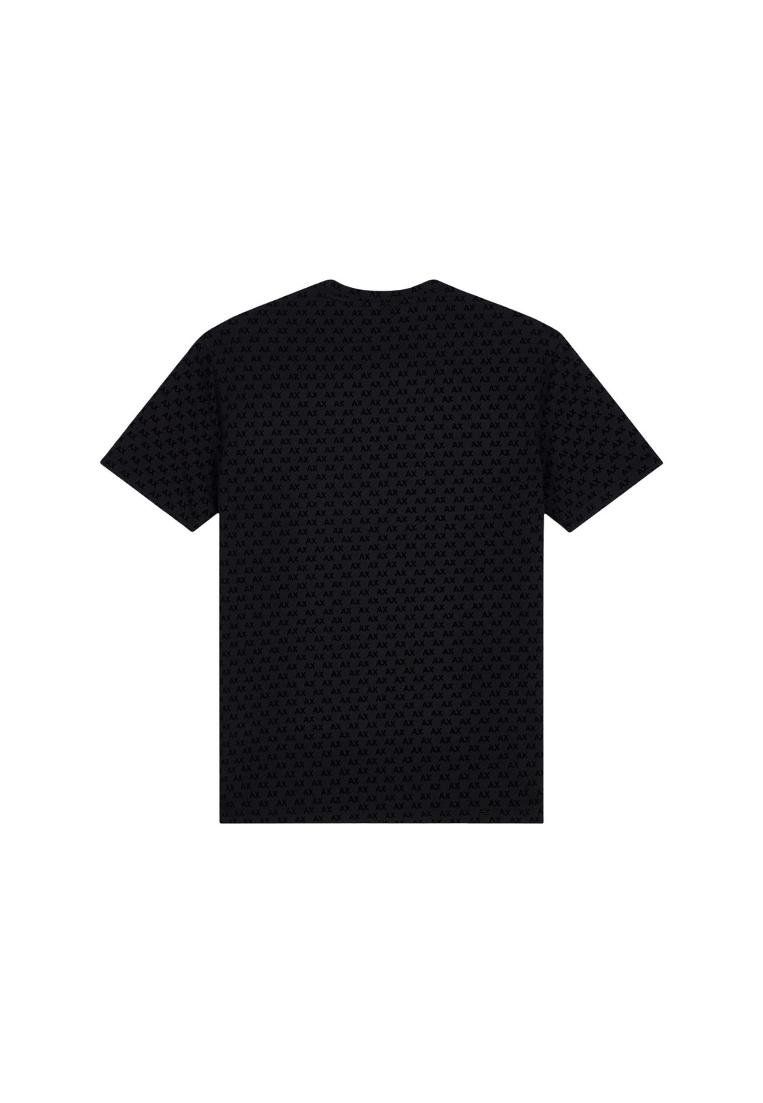 T-shirt Armani Exchange couleur noir — vue 4