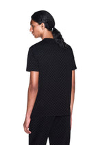 T-shirt Armani Exchange couleur noir — vue 5