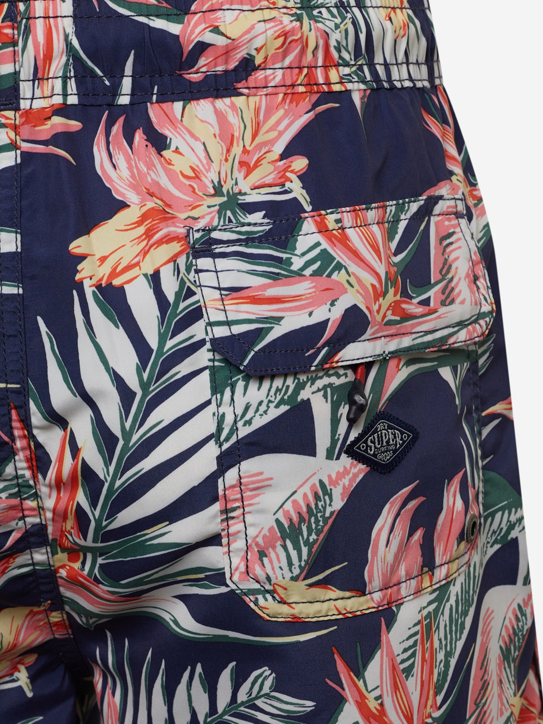 Maillot de bain Superdry couleur bleu — vue 3
