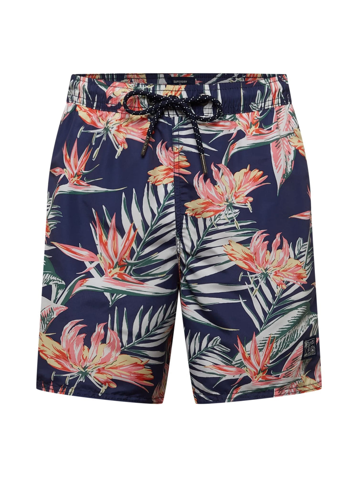 Maillot de bain Superdry couleur bleu — vue 4