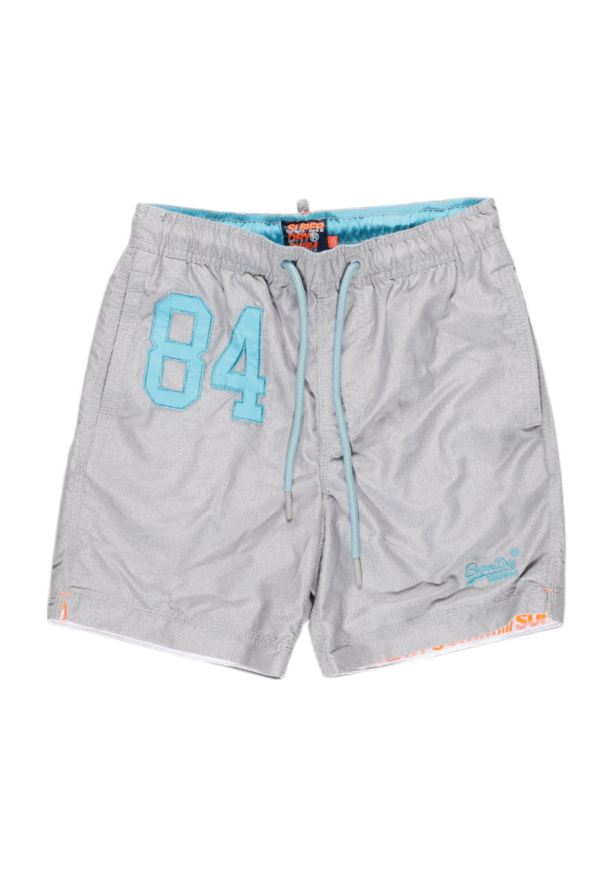 Maillot de bain Superdry couleur gris
