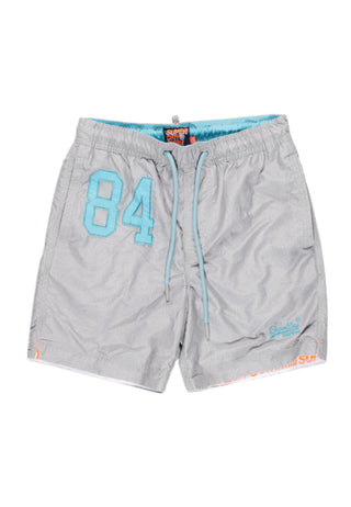 Maillot de bain Superdry couleur gris