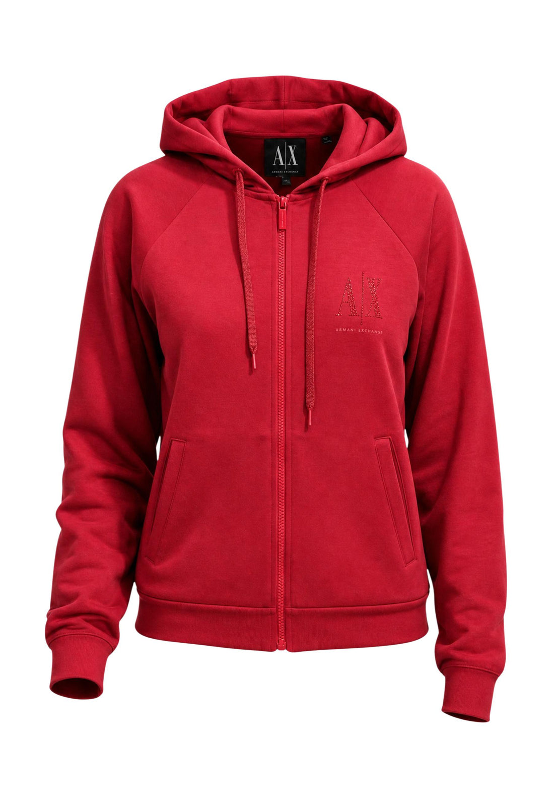 Sweat Armani Exchange couleur rouge — vue 2
