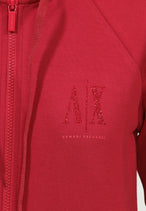 Sweat Armani Exchange couleur rouge — vue 5