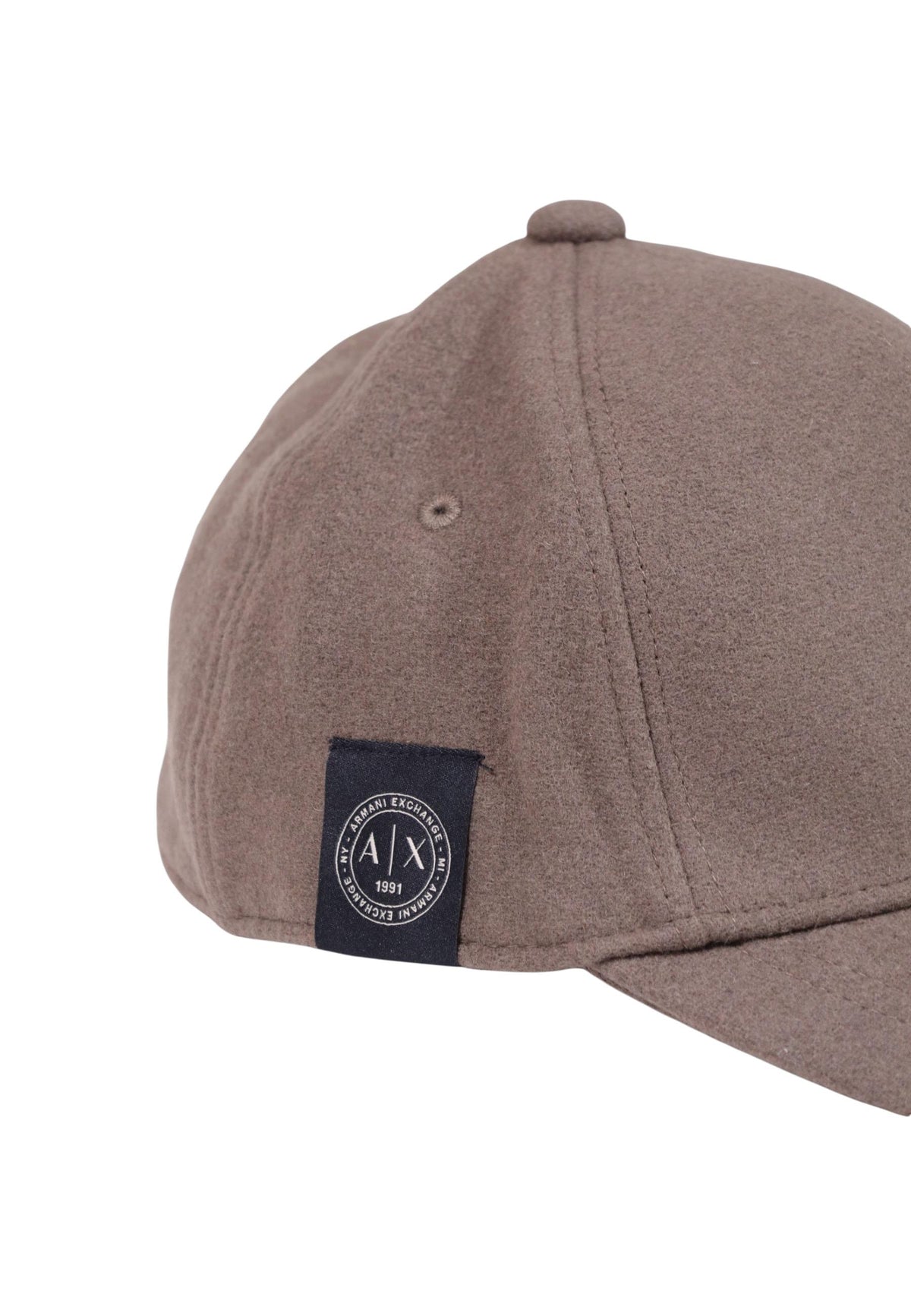 Chapeau Armani Exchange couleur marron — vue 4