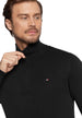 Pull Tommy Hilfiger couleur noir — vue 3