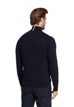 Pull Tommy Hilfiger couleur bleu — vue 2