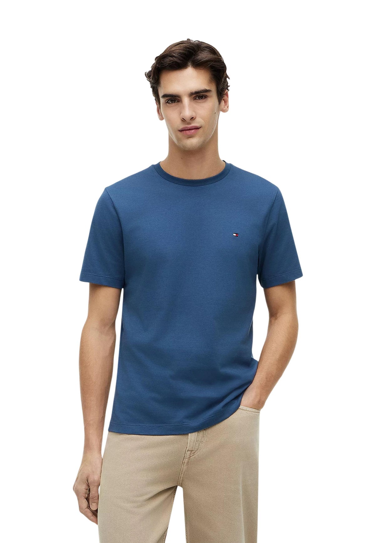 T-shirt Tommy Hilfiger couleur bleu azur