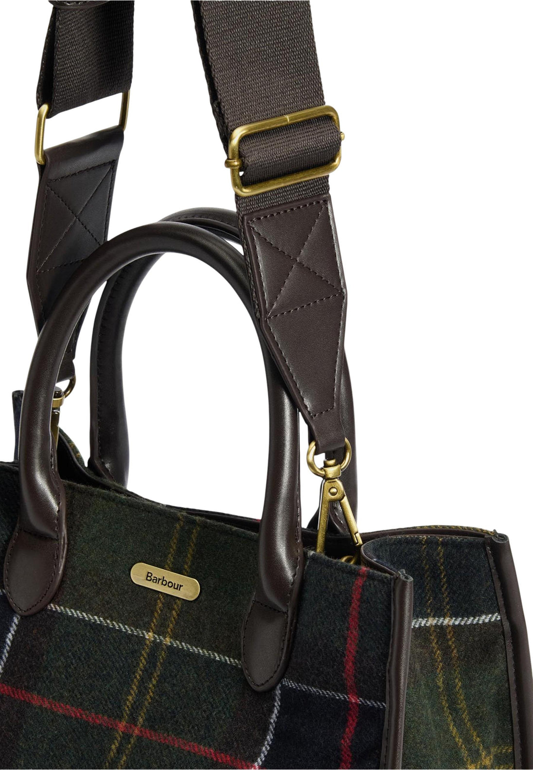 Sac Barbour couleur vert — vue 5