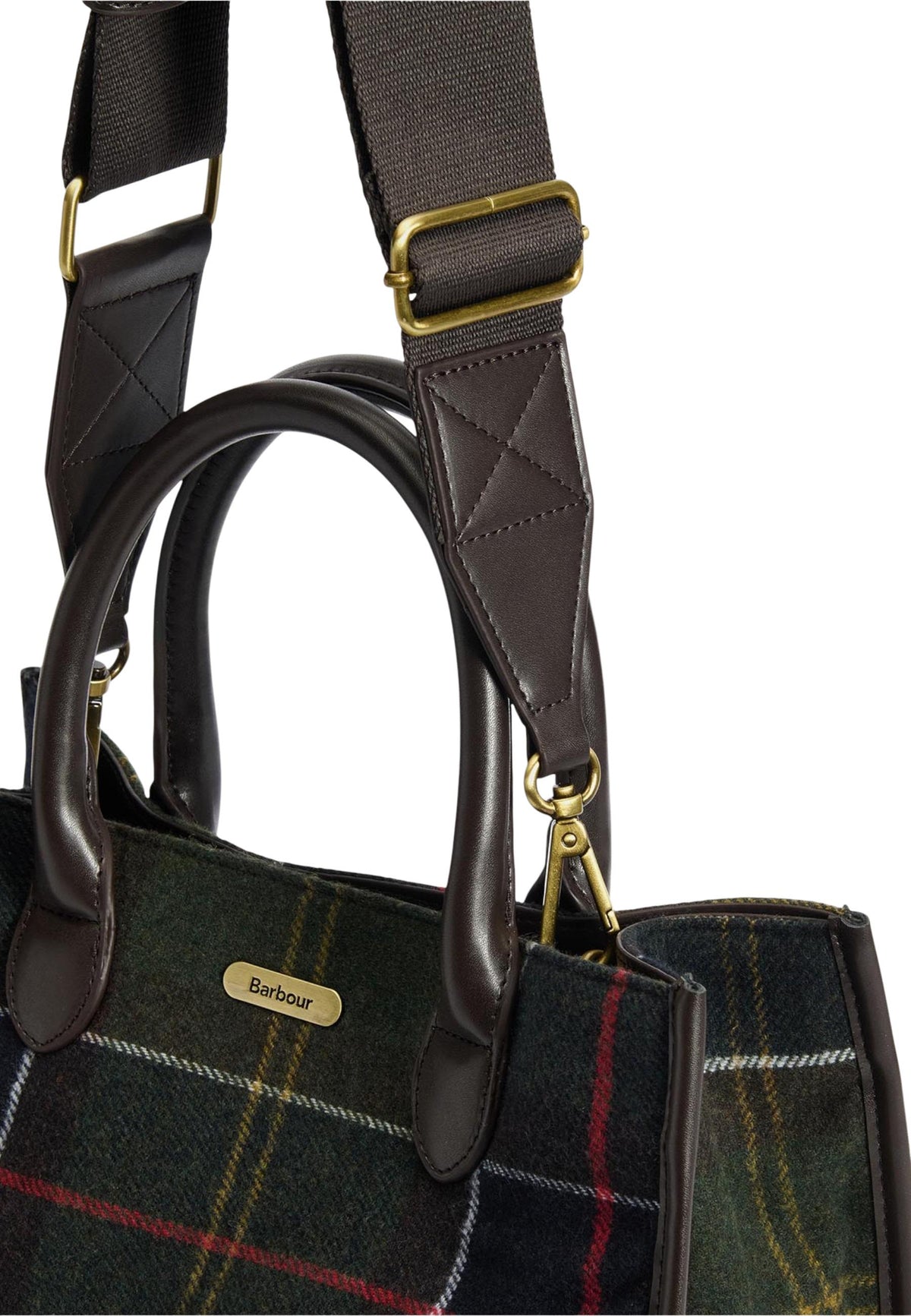 Sac Barbour couleur vert — vue 5