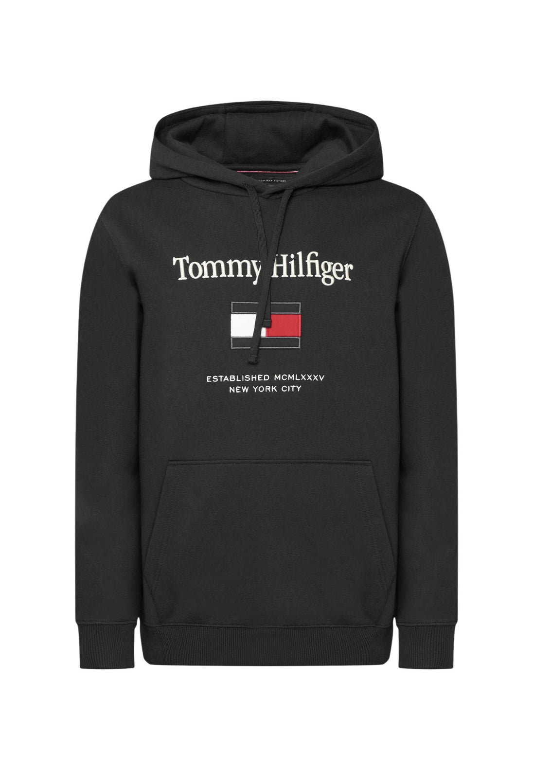Sweat Tommy Hilfiger couleur noir — vue 2