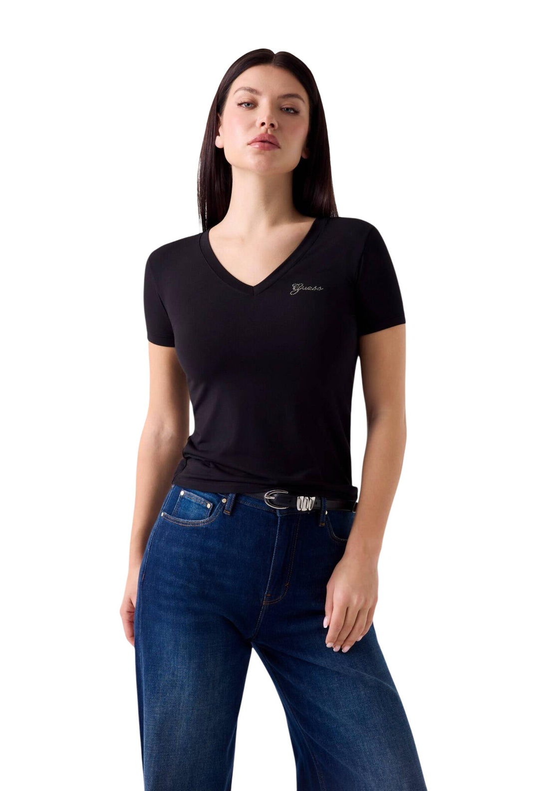 T-shirt Guess couleur noir