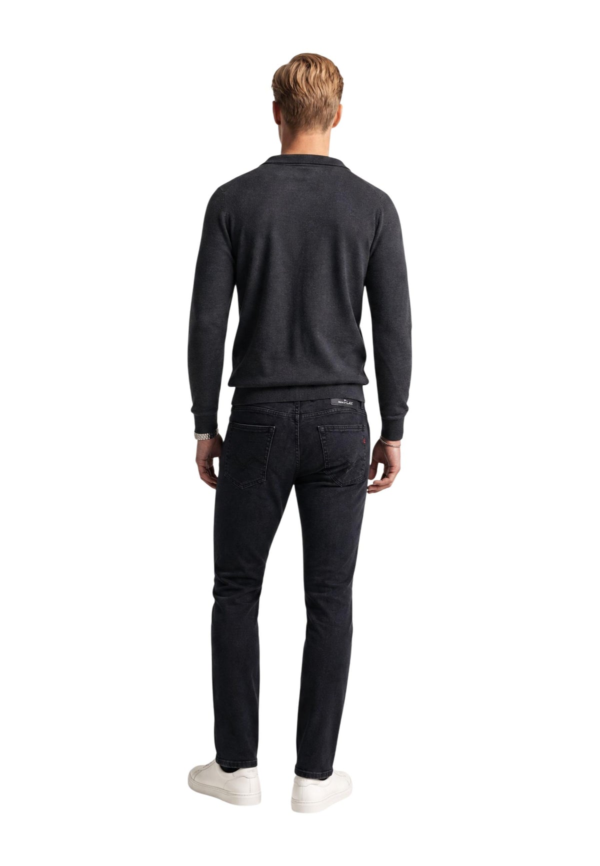 Jean Replay couleur noir — vue 3