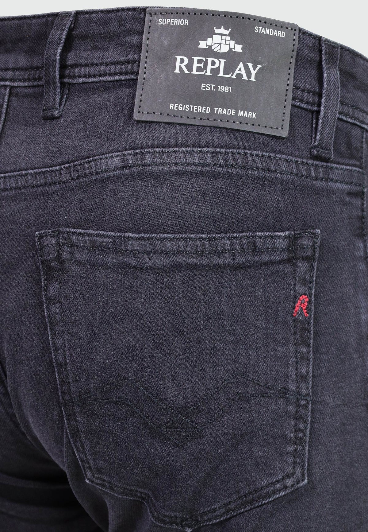 Jean Replay couleur noir — vue 4