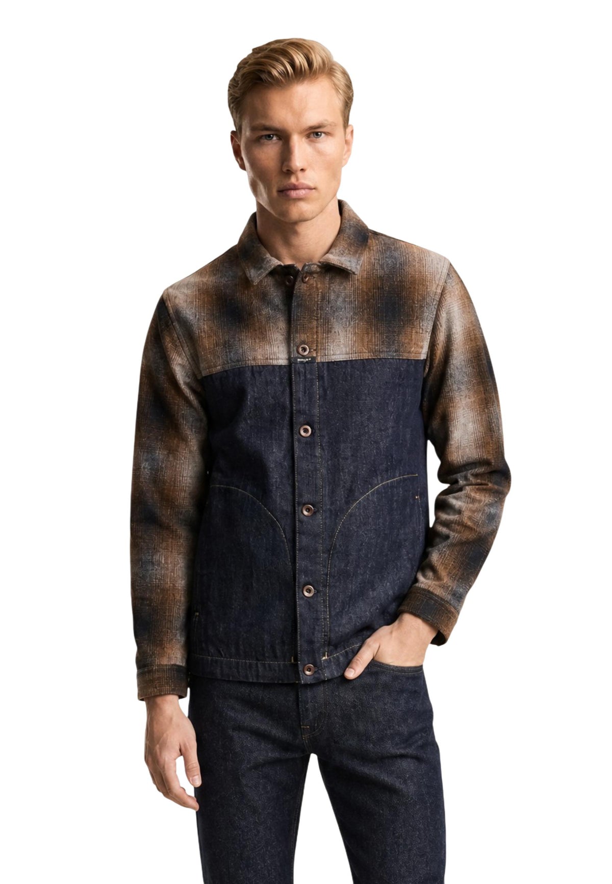 Veste Replay couleur bleu